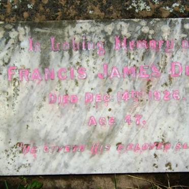 DUKE Francis James -1926