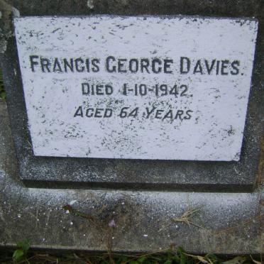 DAVIES Francis George -1942