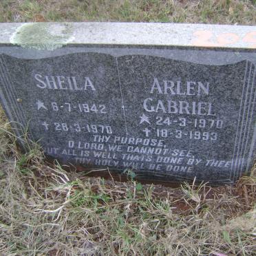DAVID Sheila 1942-1970 :: DAVID Arlen Gabriel 1970-1993