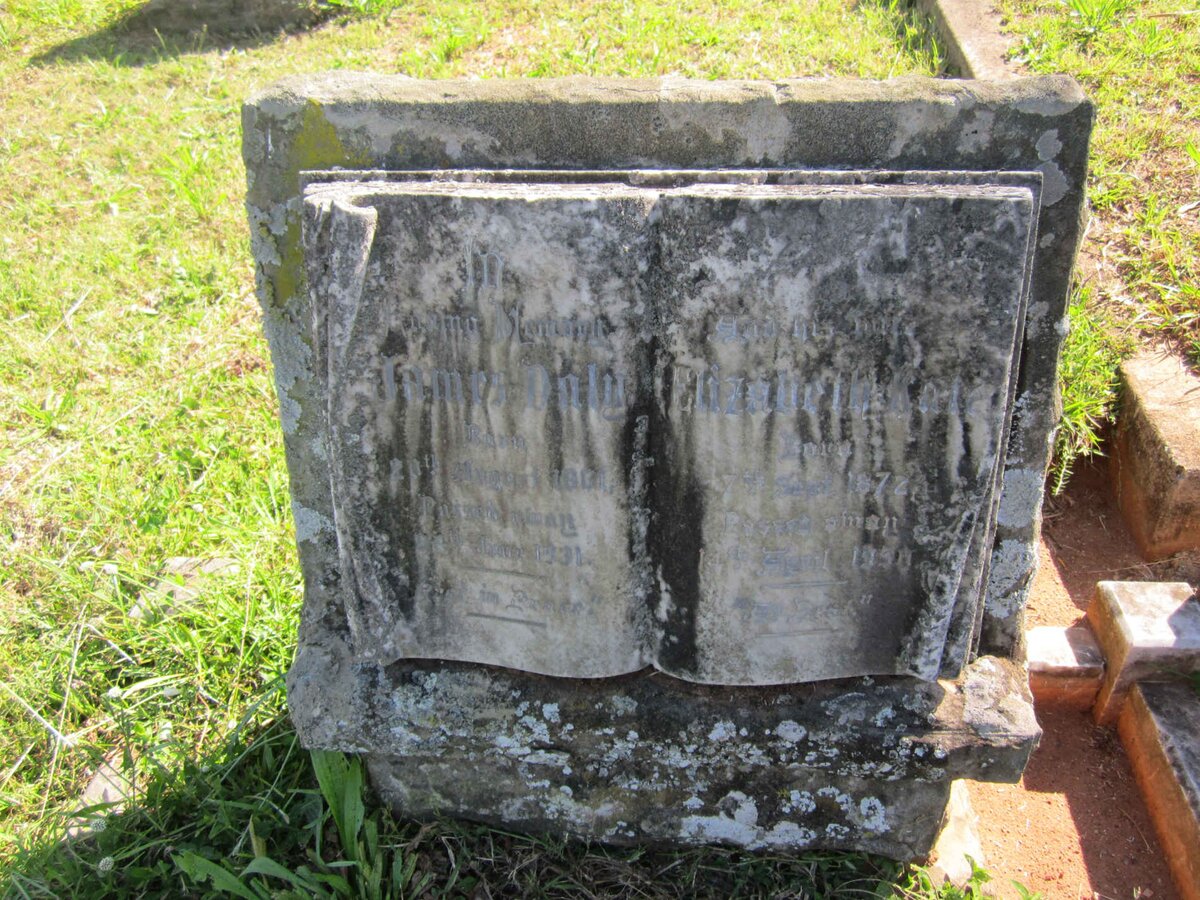 DALY James 1861-1931 :: DALY Elizabeth Kate 1872-1950