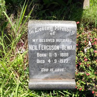 DEWAR Neil, FERGUSON 1888-1973