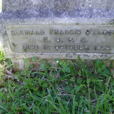 D'ELBOUX Reginald Francis -1953