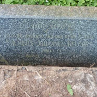 DELPORT Folkers Johannes -1957