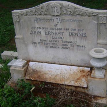 DENNIS John Ernest -1939 &amp; Thelma Adelaide -1997