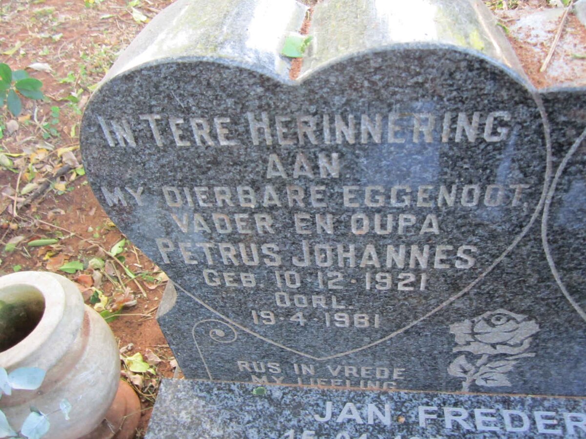 DEVENTER Petrus Johannes, van 1921-1981