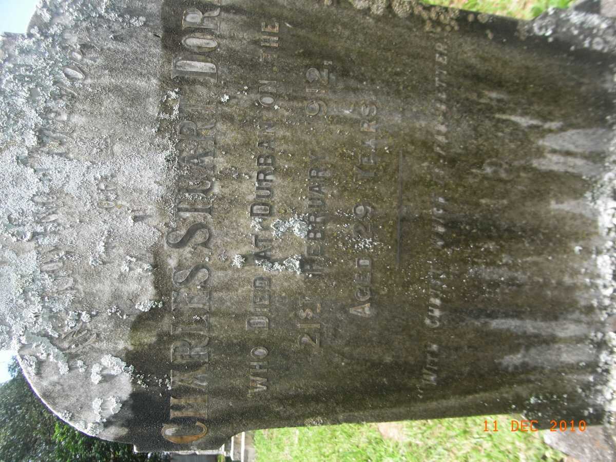 DOREY Charles Stuart -1912