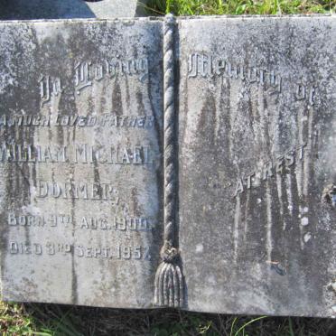 DORMER William Michael 1900-1957