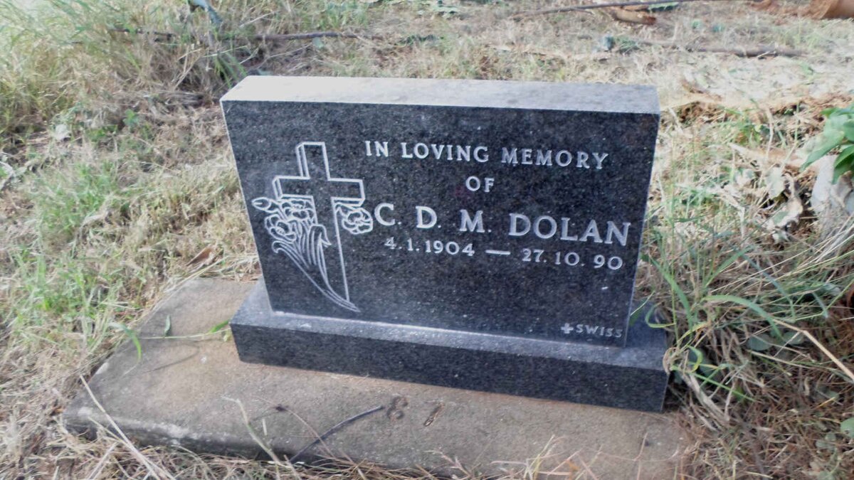DOLAN C.D.M 1904-1990