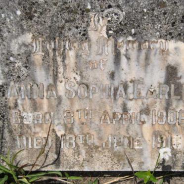 EARLE Anna Sophia 1906-1918