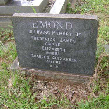 EMOND Frederick James -1963 &amp; Elizabeth -1969 :: EMOND Charles Alexander -1963
