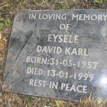 EYSELE Arend Johannes 1929-1994 :: EYSELE Johann Andre 1955-1989