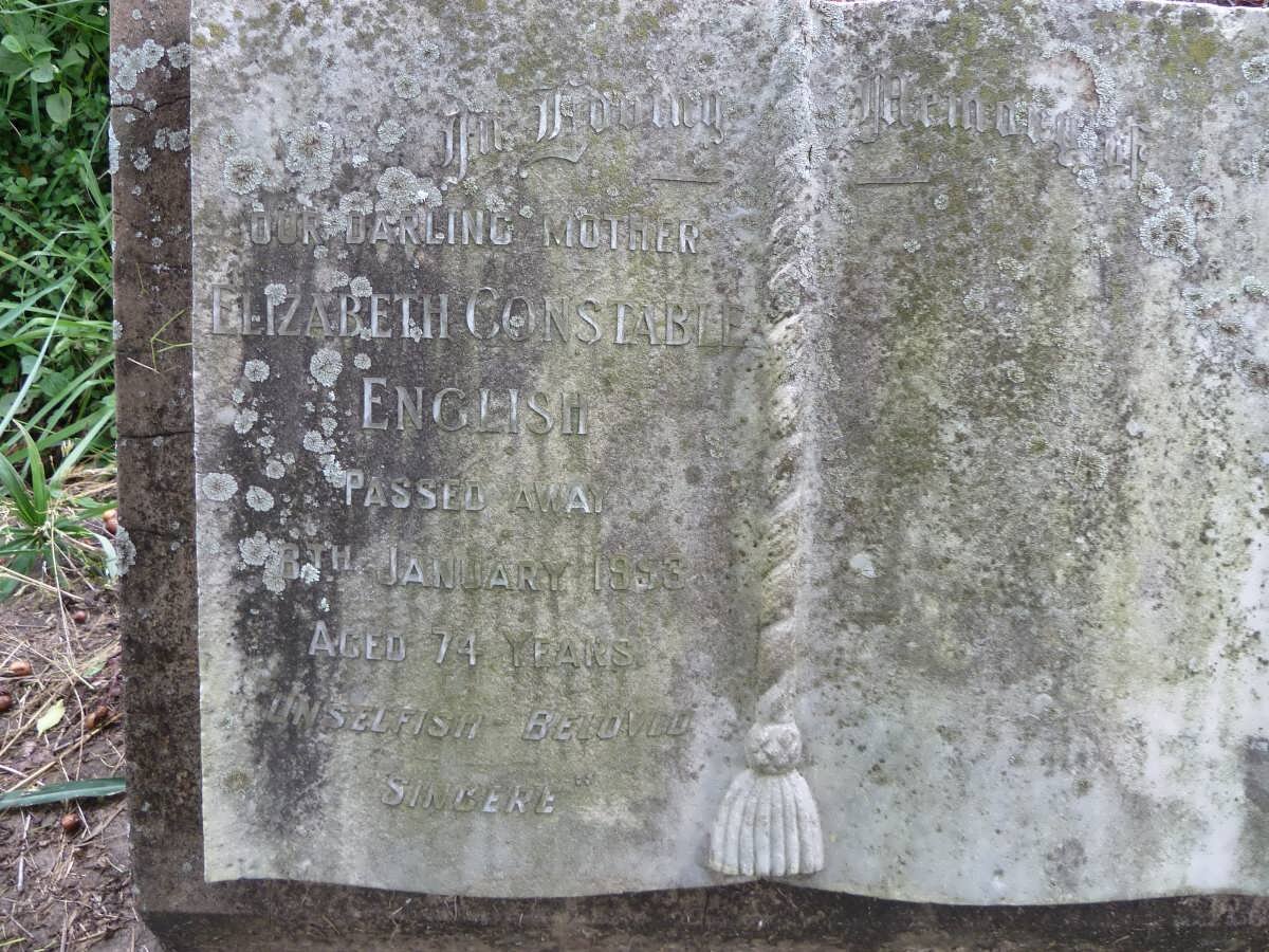 ENGLISH Elizabeth Constable -1953