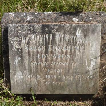 EDWARDS Sarah Elizabeth -1946