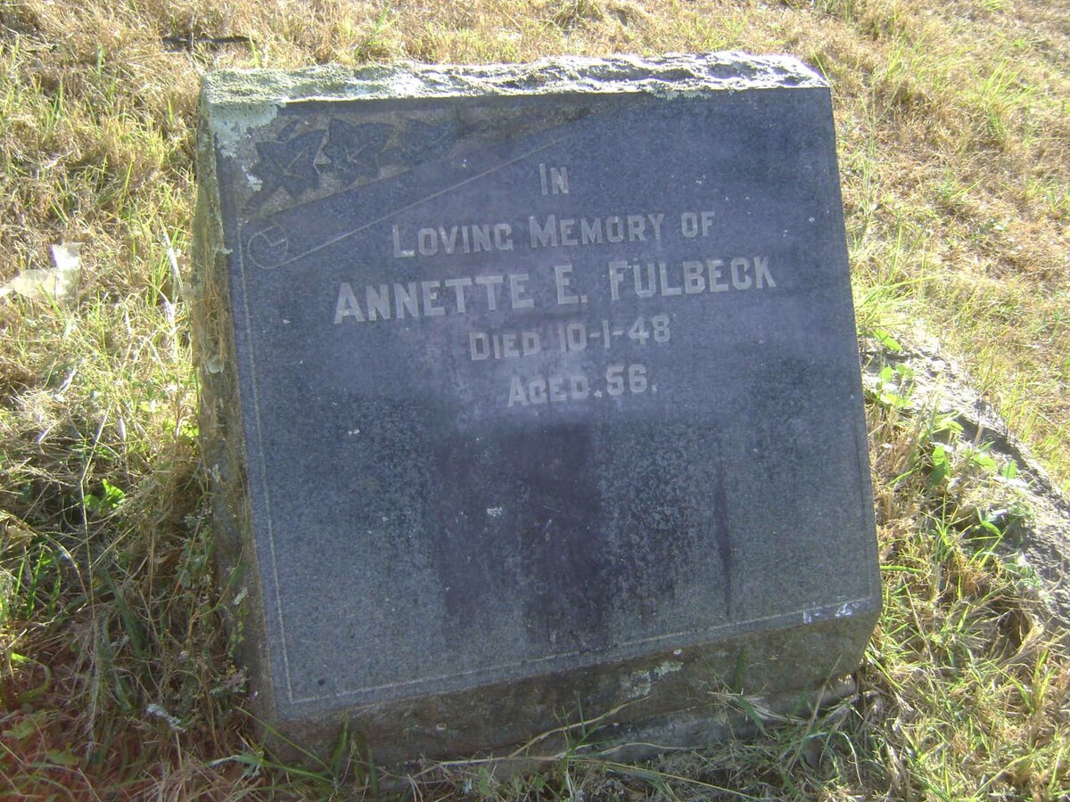 FULBECK Annette E. -1948