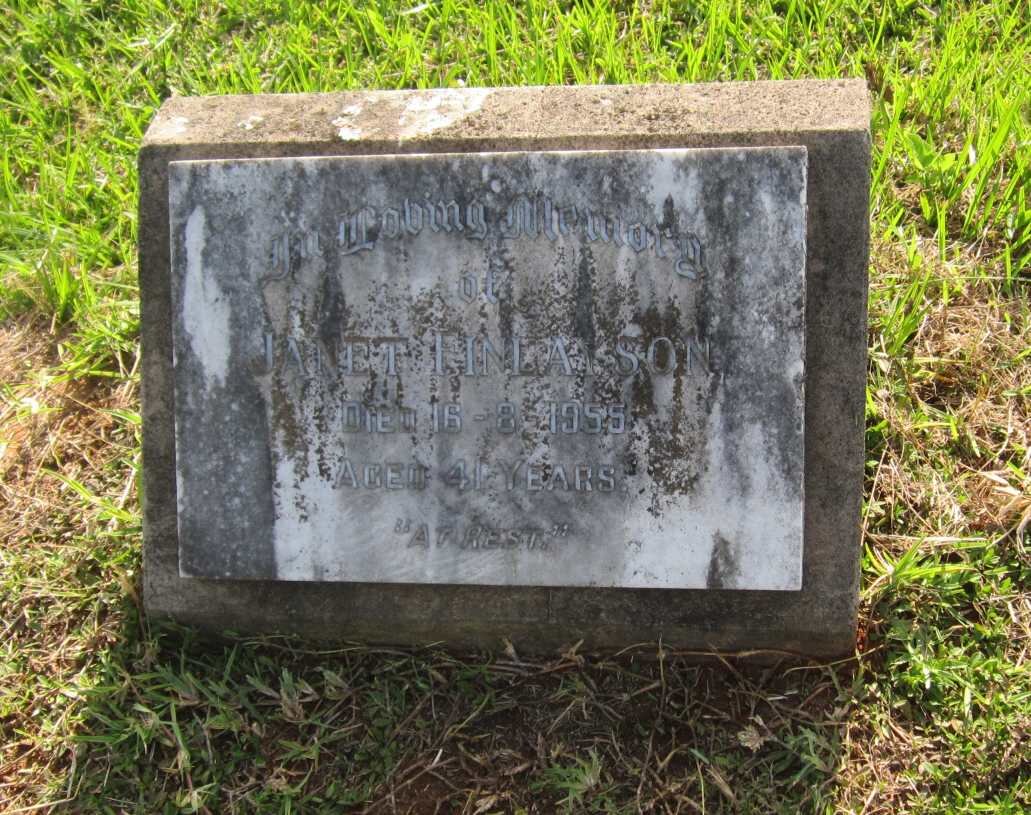 FINLAYSON Janet -1955