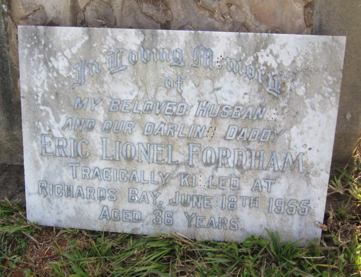 FORDHAM Eric Lionel -1955