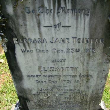 FOREMAN John -1922 &amp; Barbara Jane Tointon  -1913 :: FOREMAN Elizabeth -1911 :: CUMMERSDALE Stephen -1921