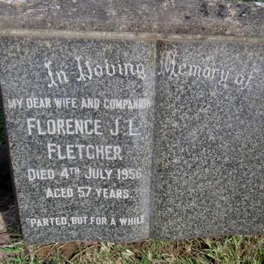 FLETCHER Florence J.L. -1956