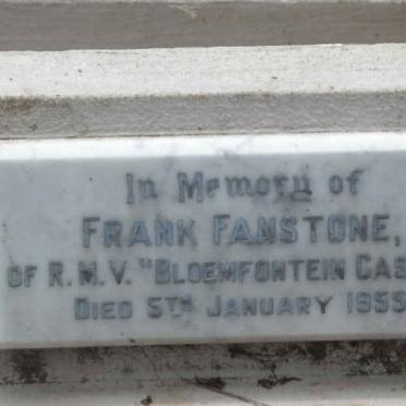 FANSTONE Frank -1955