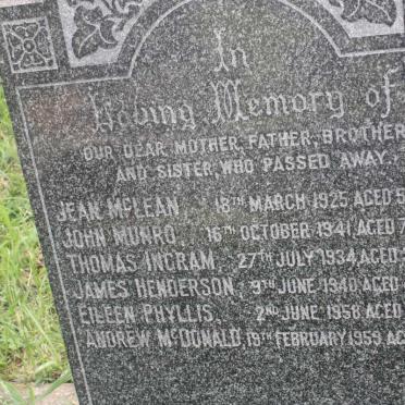 FRASER Jean McLean -1925