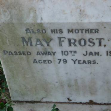 FROST Richard -1949 &amp; May -1959 :: FROST Brian -1932