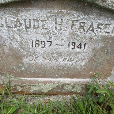 FRASER Claude H. 1897-1941