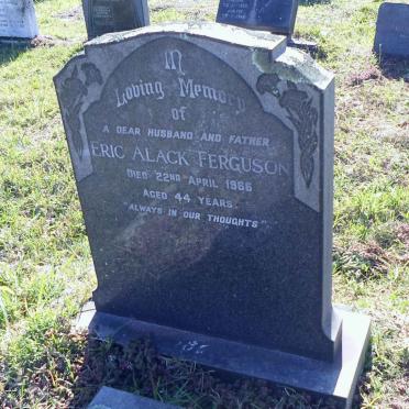 FERGUSON Eric Alack -1966