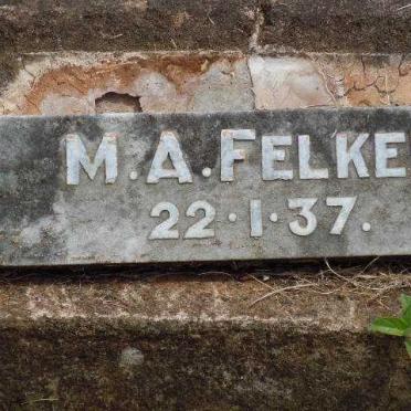 FELKER M.A. -1937