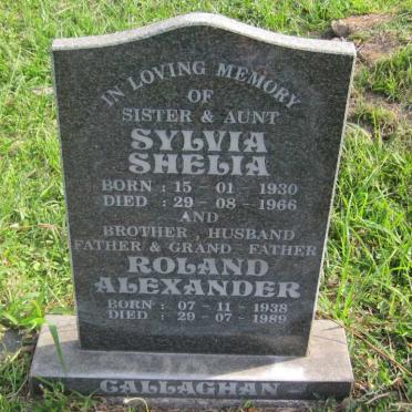 GALLAGHAN Roland Alexander 1938-1989 :: GALLAGHAN Sylvia Shelia 1930-1966