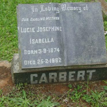 GARBERT Lucie Josephine Isabella 1874-1962