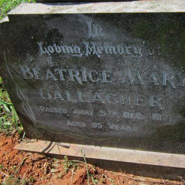 GALLAGHER Beatrice Mary -1971