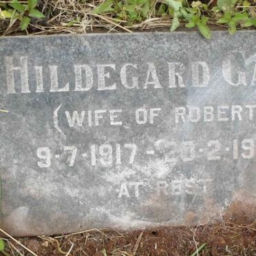 GALE Hildegard 1917-1989
