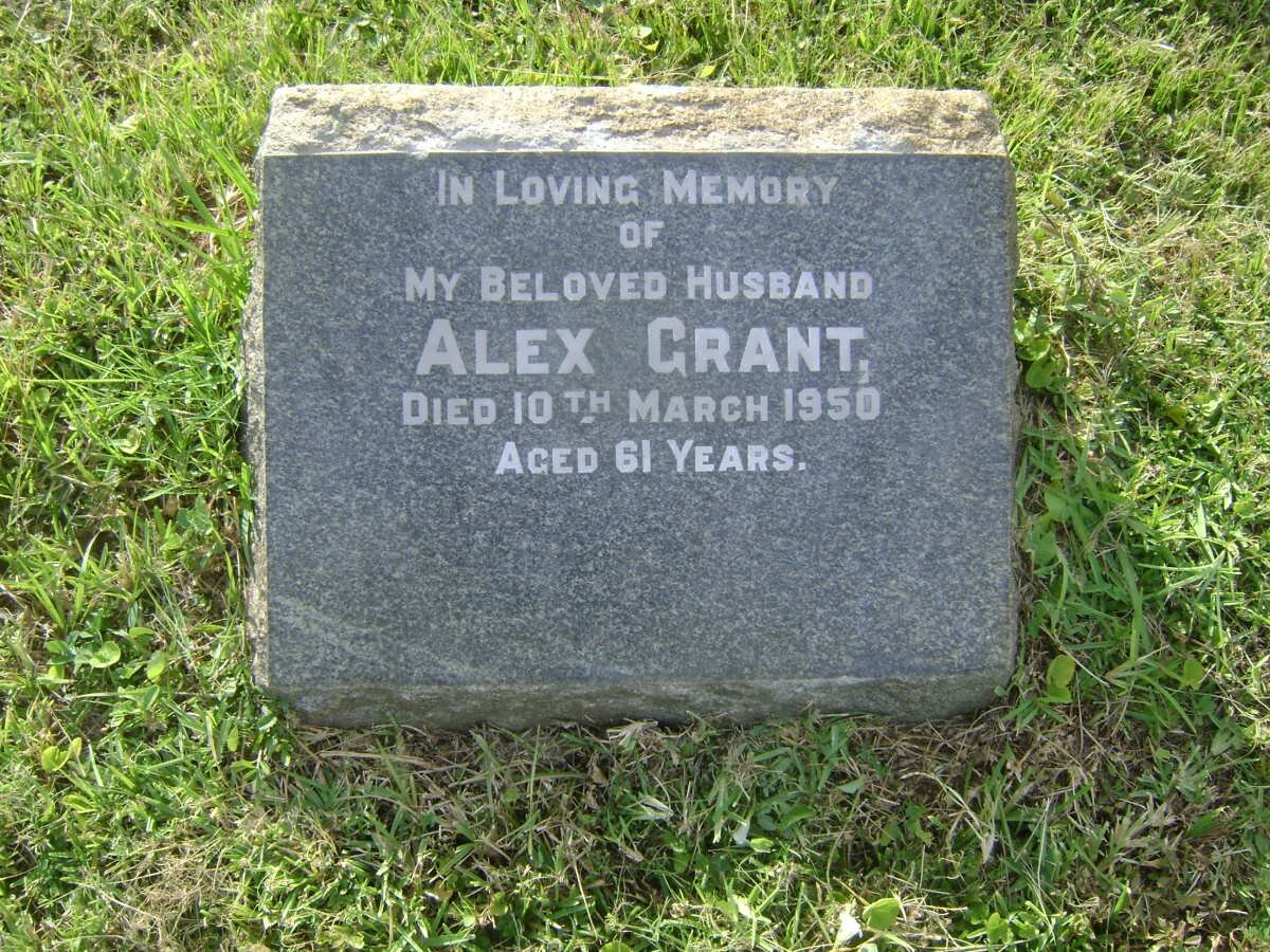 GRANT Alex -1950