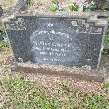 GRIFFIN Marian -1944