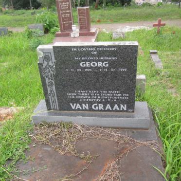 GRAAN Georg, van 1924-1999