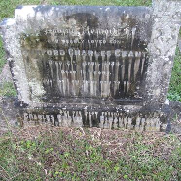 GRANT Burford Charles -1934 :: GRANT Charles -1947 &amp; Eleanor -1948