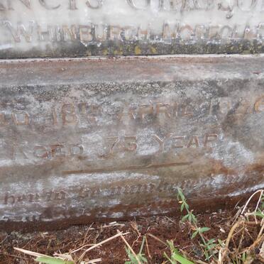 GRIGSON Anna 1852-1926