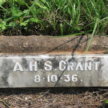 GRANT A.H.S. -1936