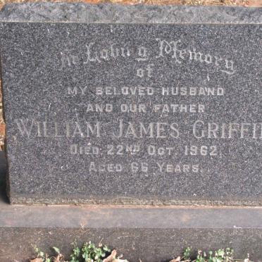 GRIFFIN William James -1962