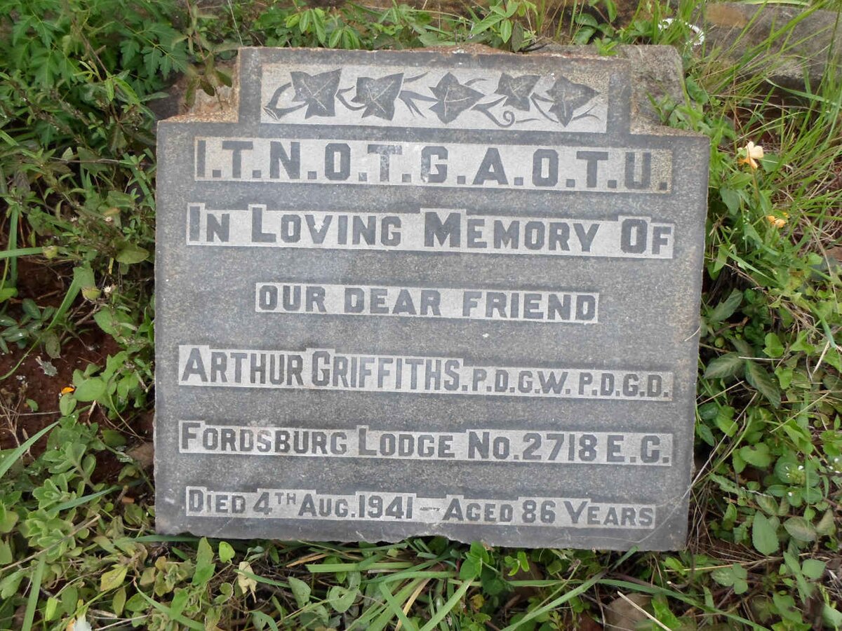 GRIFFITHS Arthur -1941