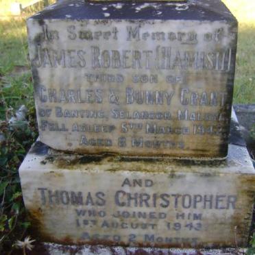 GRANT James Robert Hamish -1942 :: GRANT Thomas Christopher -1943