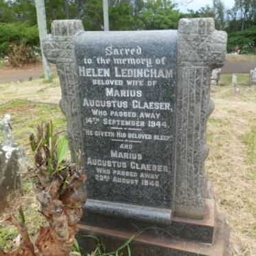 GLAESER Marius Augustus -1946 &amp; Helen Ledingham -1944