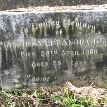 GILBERT Priscilla Eleanor -1960