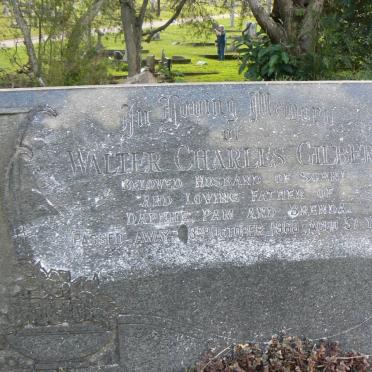 GILBERT Walter Charles -1960