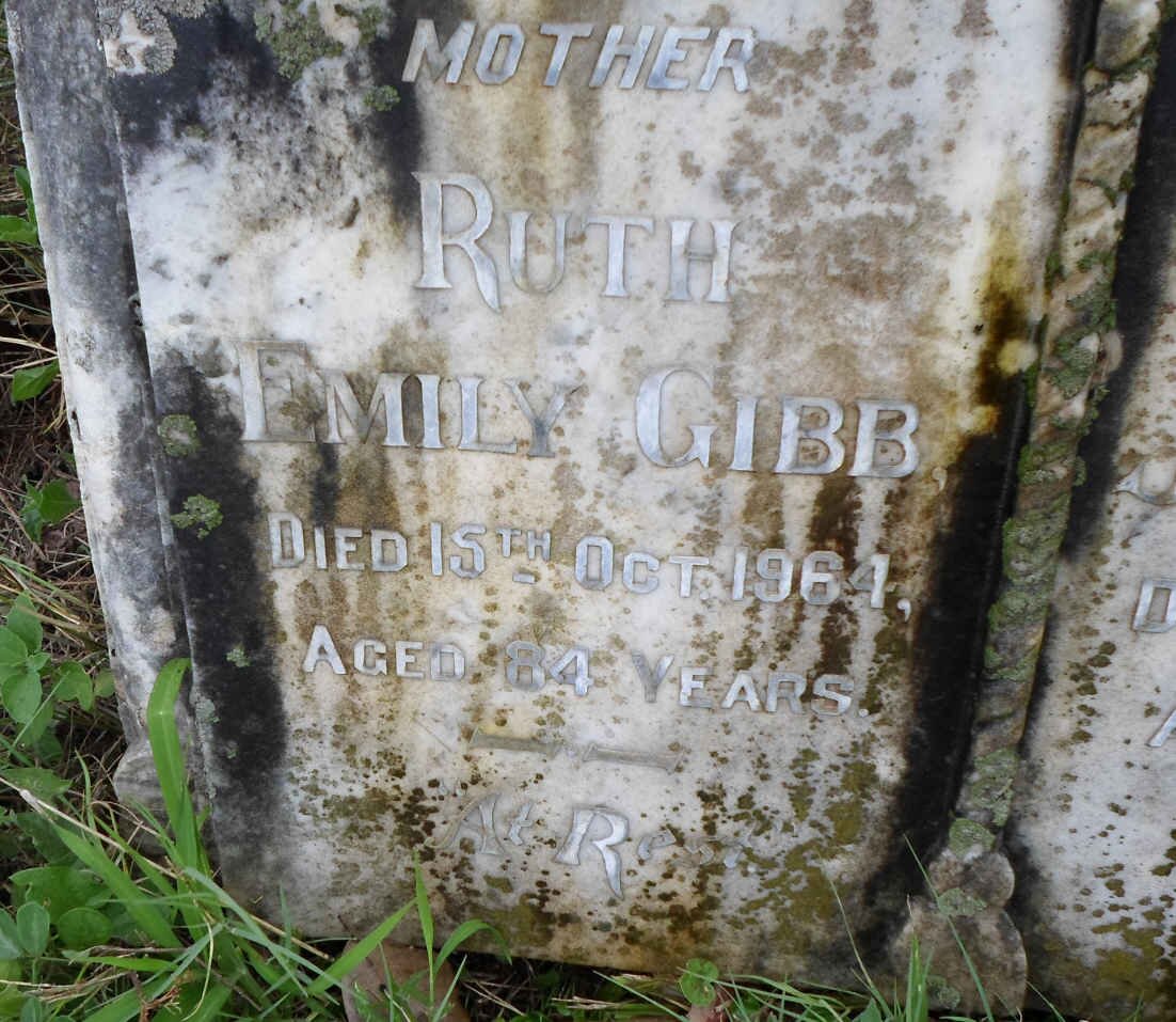 GIBB Ruth Emily -1964