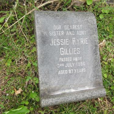 GILLIES John -1963 :: GILLIES Jessie Ryrie -1986