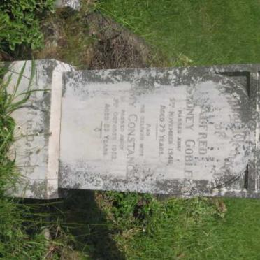 GOBLE Alfred Sydney -1946 &amp; Amy Constance -1952