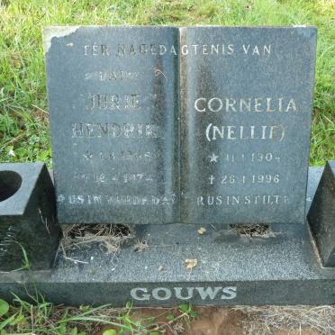 GOUWS Jurie Hendrik 1905-1974 &amp; Cornelia 1904-1996