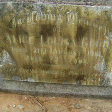 GOOD Alice Louisa -1961