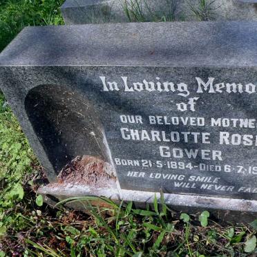 GOWER Charlotte Rose 1894-1984
